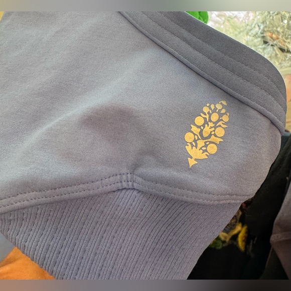 NWT Free People FP Movement Good Karma Super Plunge Bra - cosmic blue - XL - Picture 13 of 14